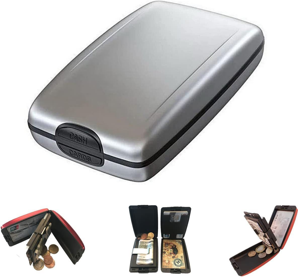 SafeCard Pro — RFID Aluminum Wallet | Card Protector