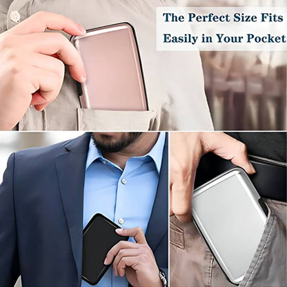 SafeCard Pro — RFID Aluminum Wallet | Card Protector