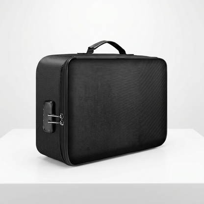 SafeDoc Pro fireproof waterproof document bag – lifestyle product shot