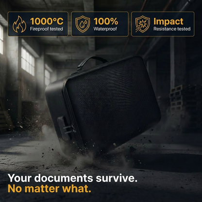 SafeDoc Pro fireproof document protection bag – hero product shot